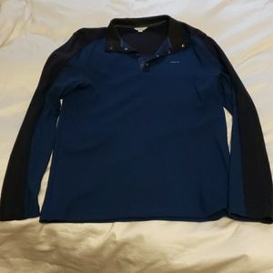 CALVIN KLEIN 3/4 button sweater - men's size M